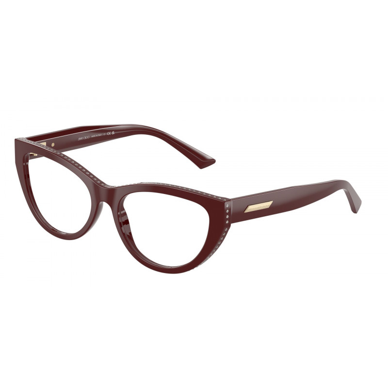 Eyeglasses Jimmy Choo JC 3030 B 5057 Cranberry / Demo Lens 53mm