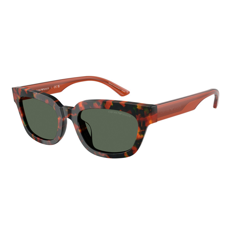 Sunglasses Emporio Armani EA 4233 U 618271 Havana Brown / Dark Green Polyamide Standard