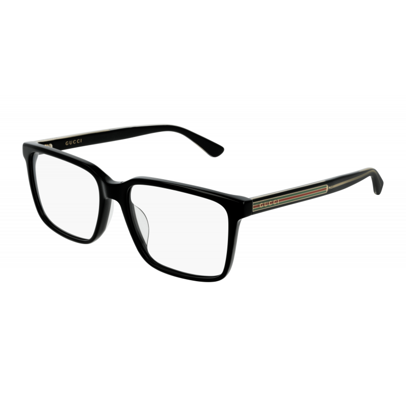 Eyeglasses Gucci GG 0385 OA- 001 Black / Transparent 55mm
