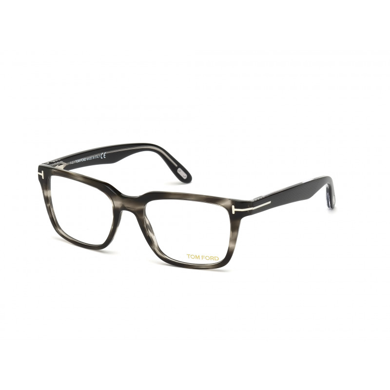 Eyeglasses Tom Ford FT 5304 093 Dark Green/Striped / Matte Black 54mm