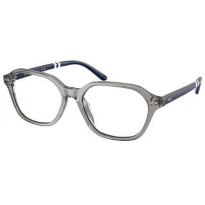 Eyeglasses Polo PH 2295 U 6318 Shiny Transparent Grey / Demo Lens 53mm