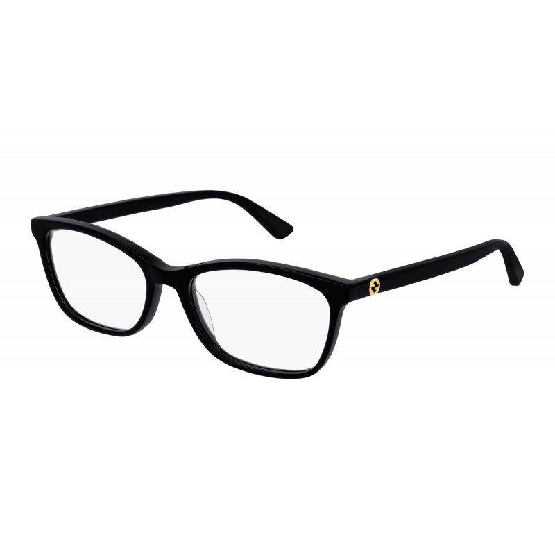 Eyeglasses Gucci GG 0613 O- 001 Black / Transparent 52mm