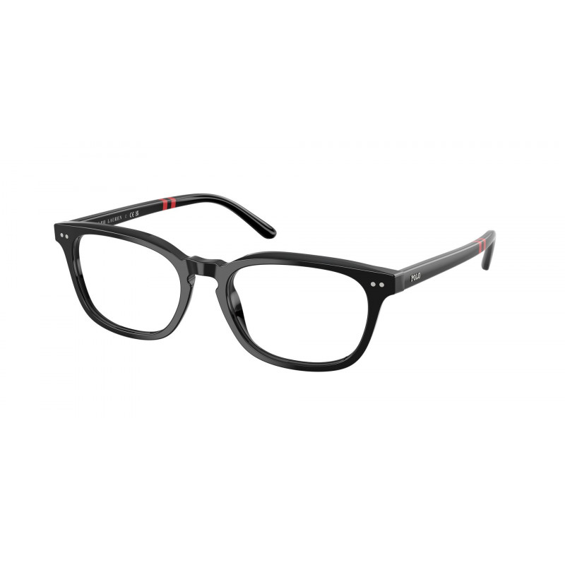 Eyeglasses Polo PH 2294 F 5001 Shiny Black Demo Lens 51mm
