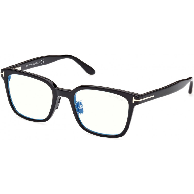 Eyeglasses Tom Ford FT 5859 -D-B Asian fit 001 Shiny Black 53mm
