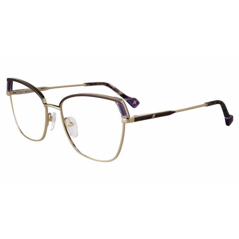 Sunglasses Yalea VYA 074 0sn9 Lt Gold/Colors