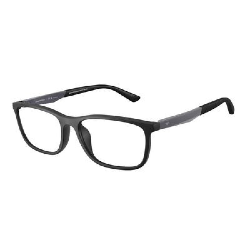 Eyeglasses Emporio Armani EA 3280 U 6373 Matte Black Demo Lens 55mm
