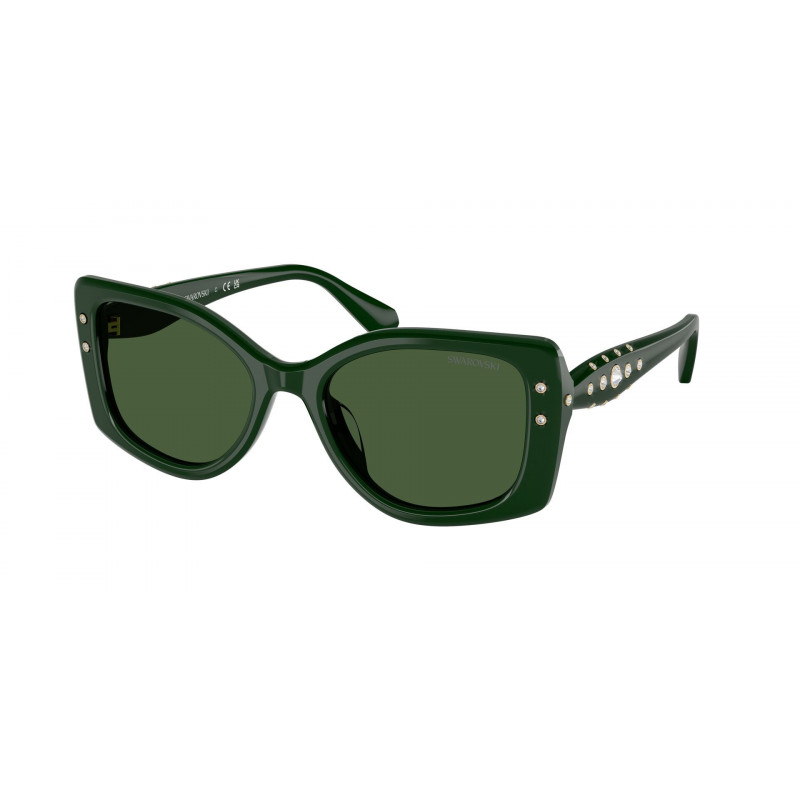 Sunglasses Swarovski SK 6058 U 102671 Dark Green / Polyamide Standard 54mm