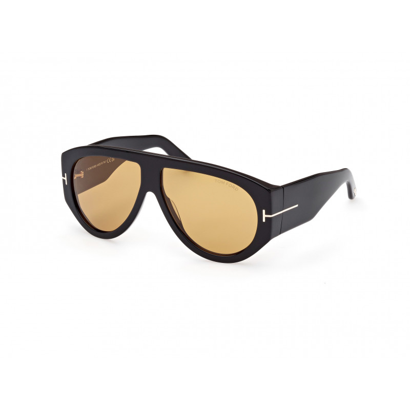 Sunglasses Tom Ford FT 1044 01E Shiny Black / 60mm