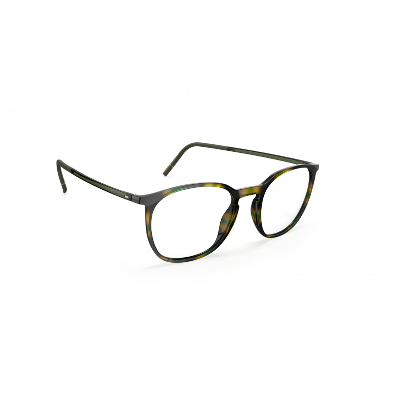 Eyeglasses Silhouette SPX Illusion 2977 5530 Havanna Pine Green 52mm