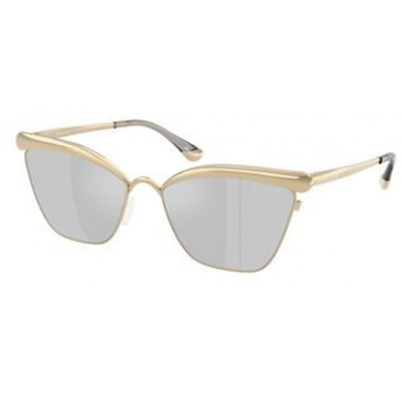 Sunglasses Michael Kors MK 1174 1014Z6 Light Gold / Silver Mirror Policarbonate Standard 56mm