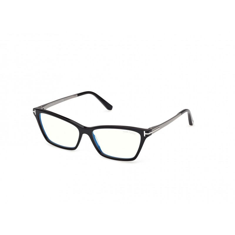 Eyeglasses Tom Ford FT 6135 -B 005 Shiny Black & Gunmetal 56mm