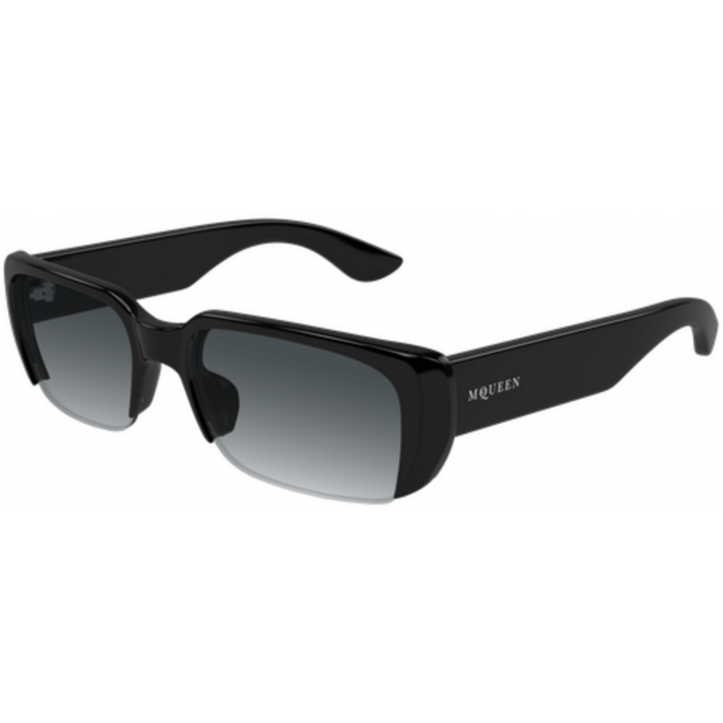 Sunglasses Alexander McQueen AM 0532 S- 001 Black / Grey 56mm
