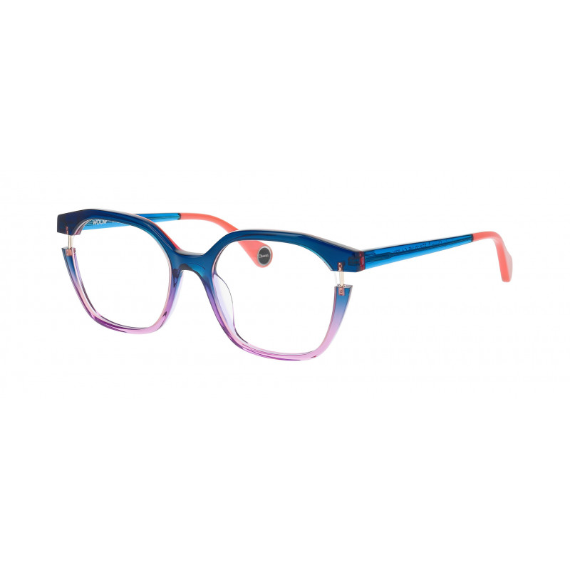 Eyeglasses WOOW LUCKY CHARM 2 0306 Gradient Blue On Red To Purple 53mm