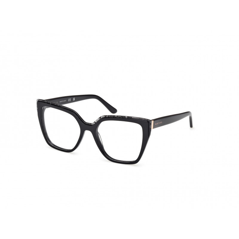 Eyeglasses Guess By Marciano GM 50042 001 Shiny Black / 53mm