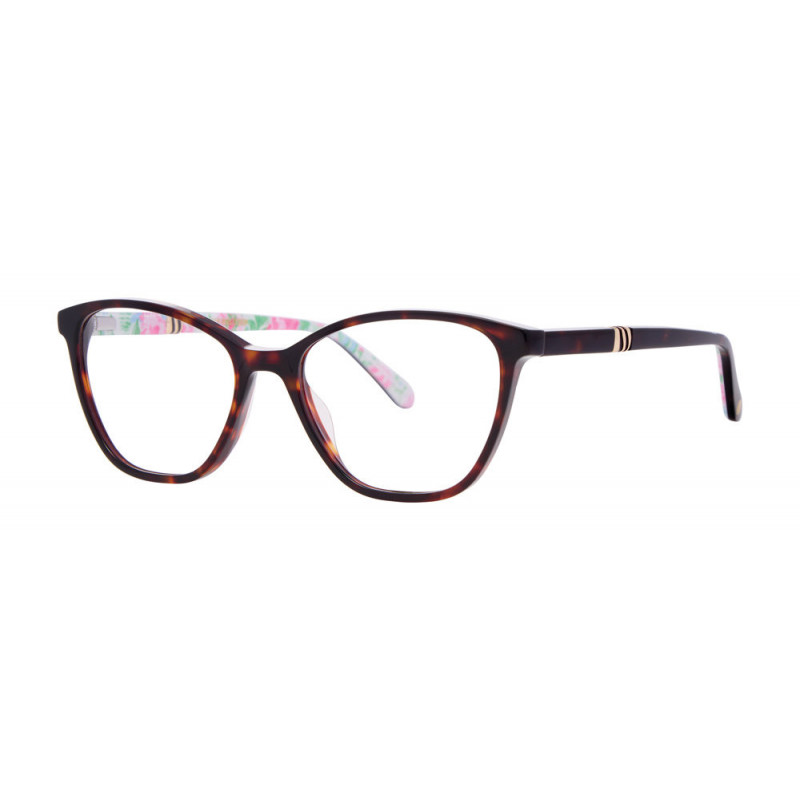 Eyeglasses Lilly Pulitzer Callista Havana Brown 49mm
