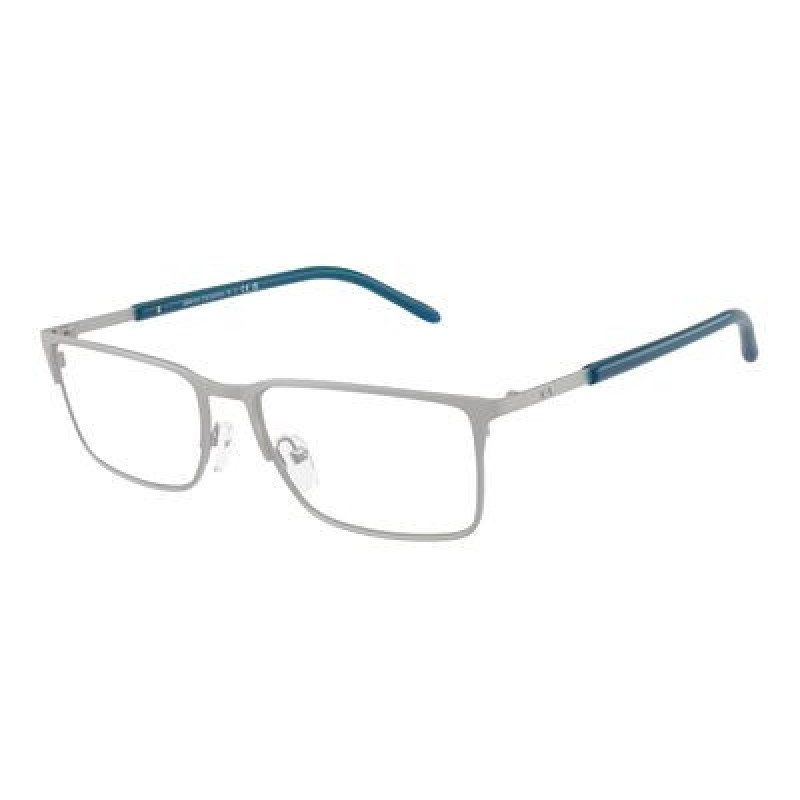 Eyeglasses Armani Exchange AX 1073 6020 Matte Silver Demo Lens 56mm