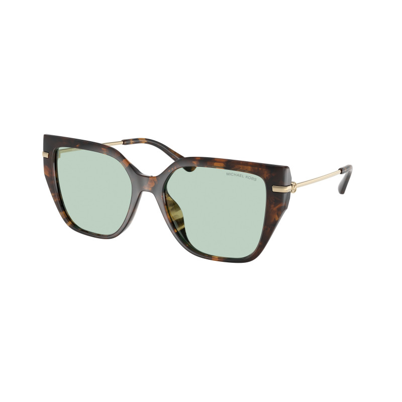 Sunglasses Michael Kors MK 2231 U 3006M1 Dark Tortoise / Green Solid Photochromic Nxt