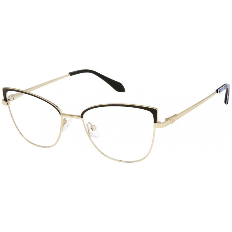 Eyeglasses Nicole Miller BIOT C01 Gold/Black 52mm