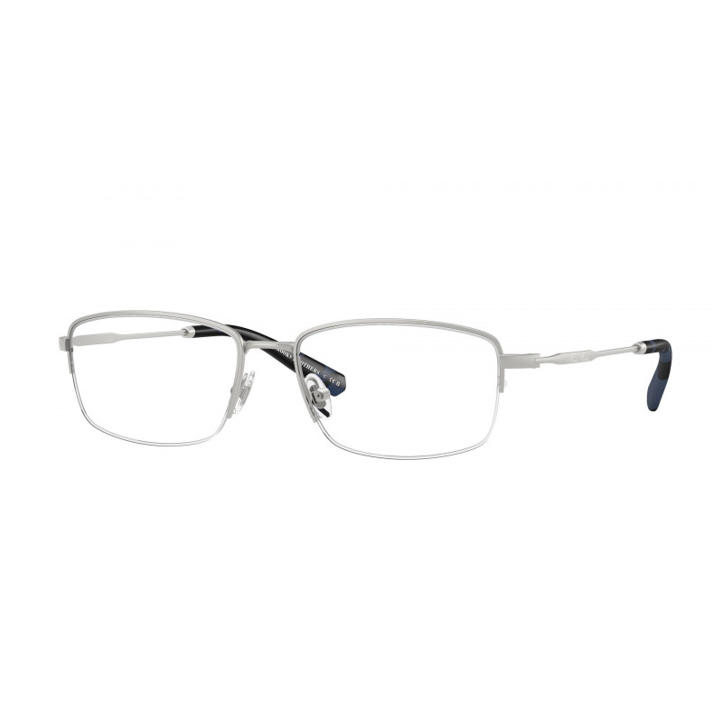 Eyeglasses Brooks Brothers BB 1117 1032 Matte Silver Demo Lens 54mm