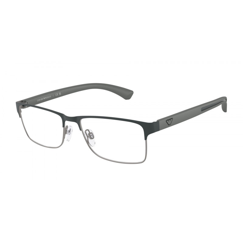 Eyeglasses Emporio Armani EA 1052 3443 Matte Dark Grey On Gunmetal / Demo Lens 53mm