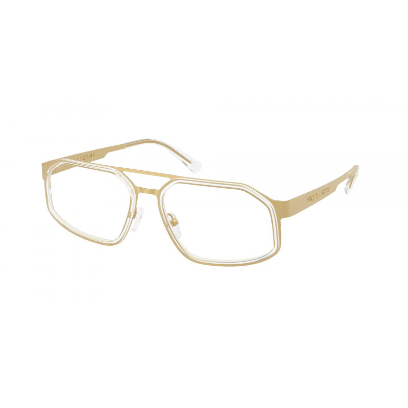 Eyeglasses Michael Kors MK 3111 1908 Yellow Gold Matte / Demo 57mm