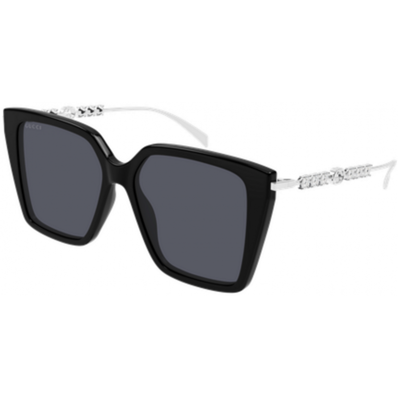 Sunglasses Gucci GG 1967 S- 002 Black / Grey Silver 54mm