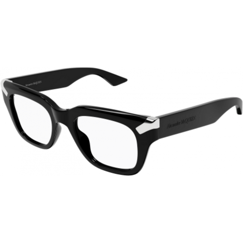 Eyeglasses Alexander McQueen AM 0443 O- 001 Black / Transparent