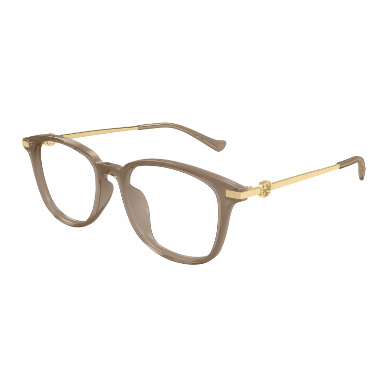 Eyeglasses Gucci GG 1745 OA- 002 Brown / Transparent Gold 53mm