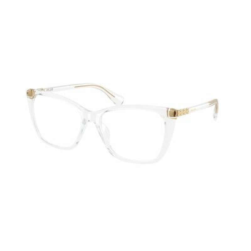 Eyeglasses Ralph RA 7177 U 5002 Shiny Crystal / Demo 55mm