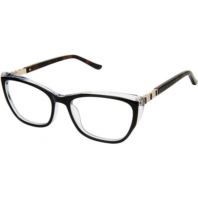Eyeglasses Nicole Miller NMP 832 C01 Black Crystal 50mm
