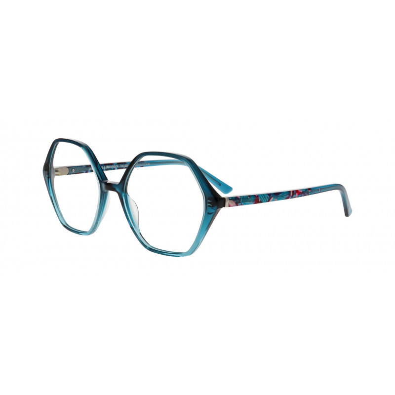 Eyeglasses Pro-design Denmark ELATE 1 9345 Petrol Gradient Transparent 54mm