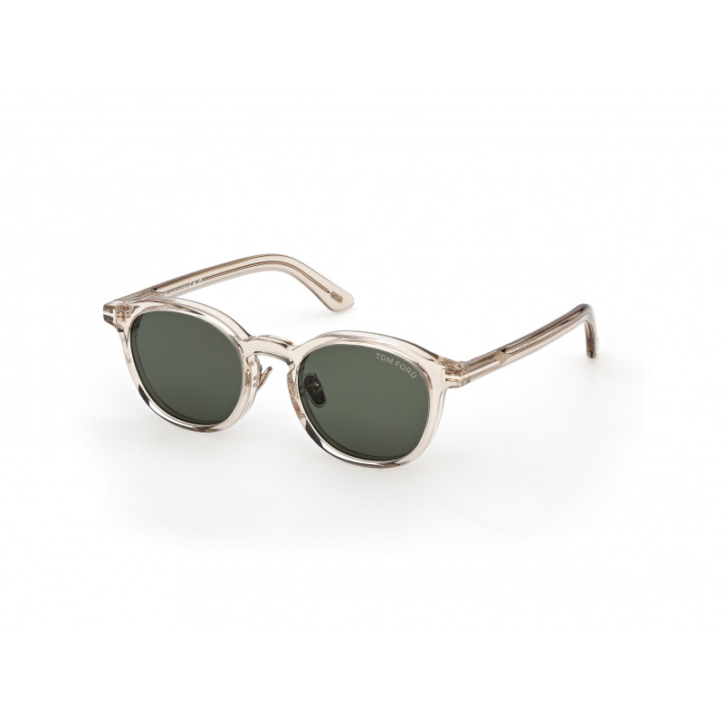 Sunglasses Tom Ford FT 1277 -D Asian fit 45N Shiny Light Brown / 50mm