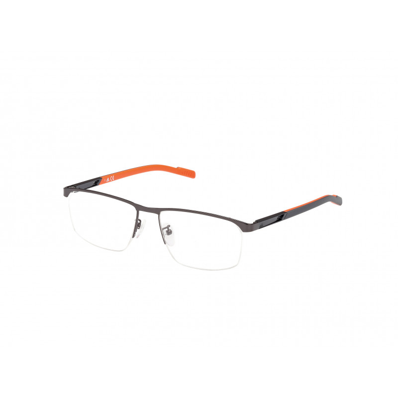 Eyeglasses Adidas Sport SP 5050 008 Shiny Gunmetal / Grey/Monocolor 55mm