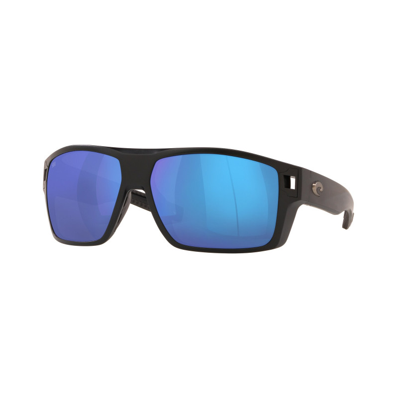 Sunglasses Costa Del Mar 06 S 9034 903401 Diego 11 Matte Black Blue Mirr