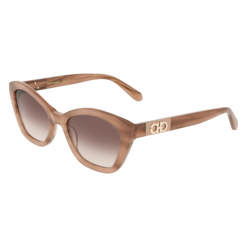 Sunglasses FERRAGAMO SF 2119 S 669 Striped Rose 55mm