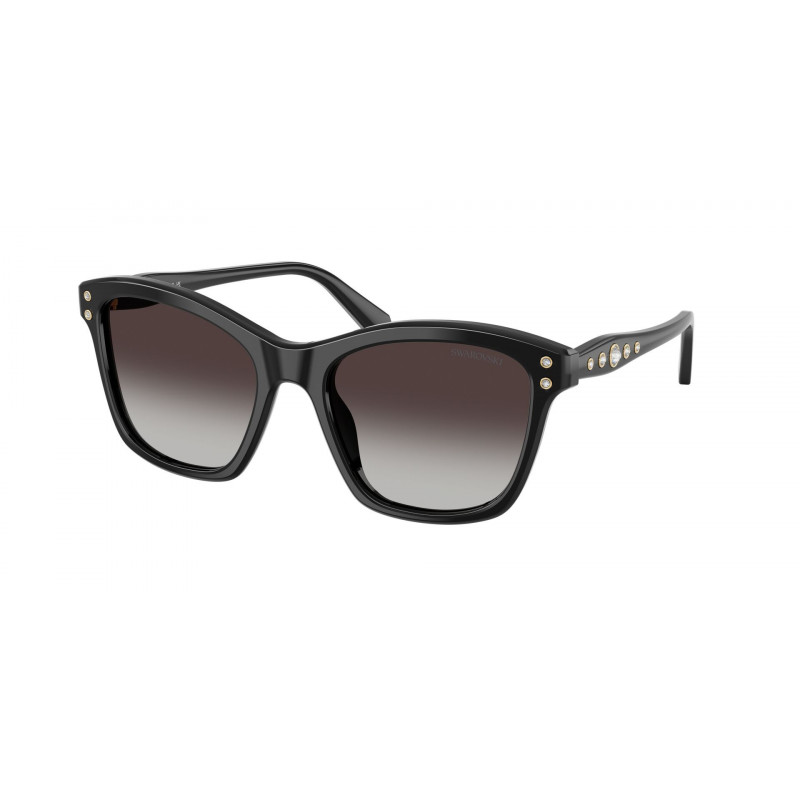 Sunglasses Swarovski SK 6063 F 10018G Black / Gradient Grey Polyamide Standard 54mm