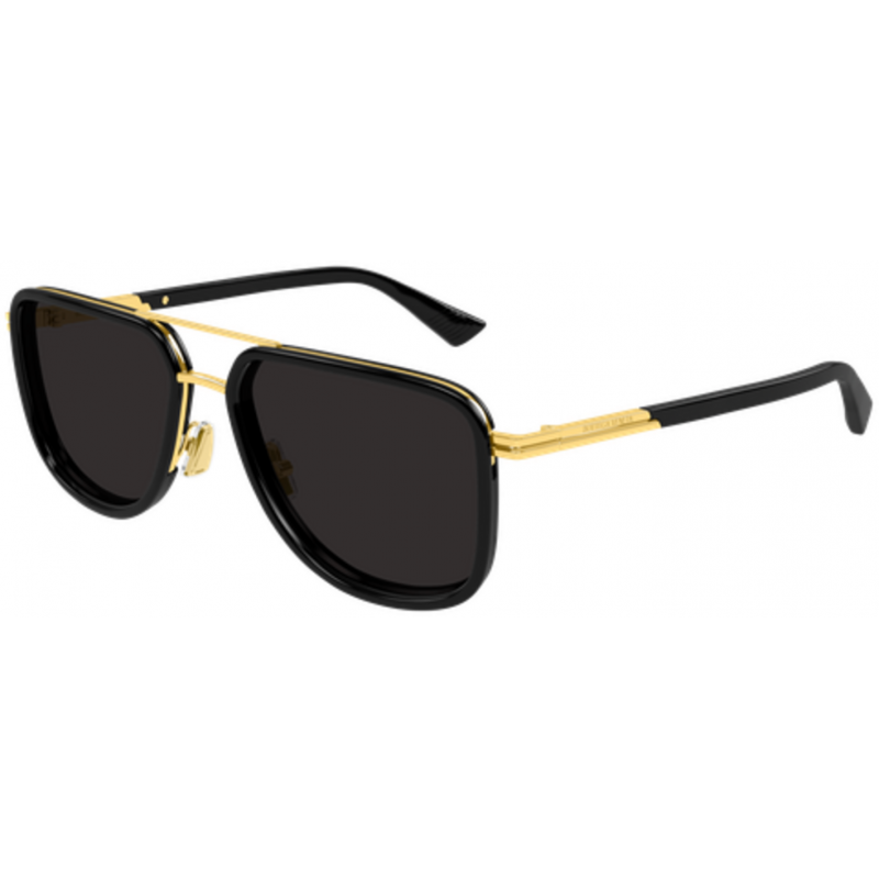 Sunglasses Bottega Veneta BV 1463 S- 001 Gold / Grey 56mm