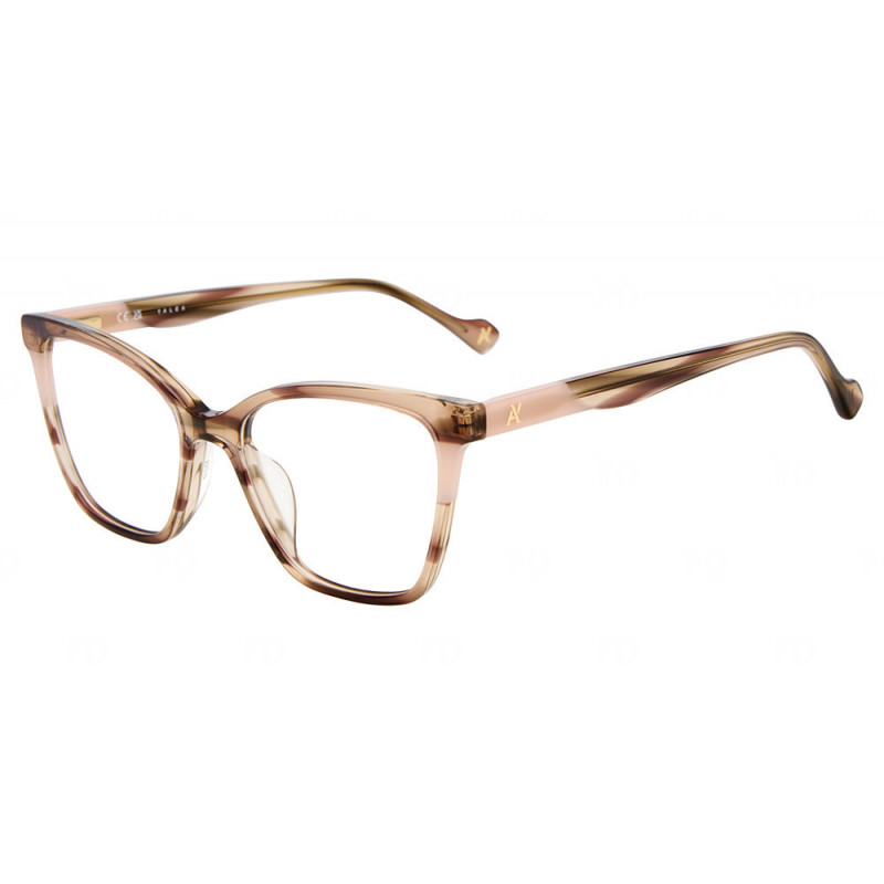 Sunglasses Yalea VYA 272 0vbq Striped Brown W Pink 53mm