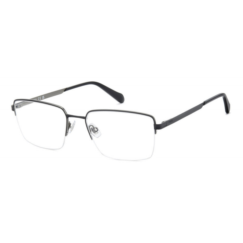Eyeglasses Fossil FOS 7208 /G TI7 Black/Grey 55mm