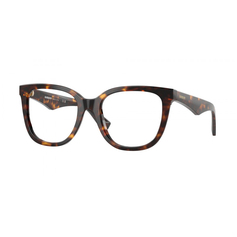 Eyeglasses Burberry BE 2415 F 3002 Dark Havana Demo Lens 53mm