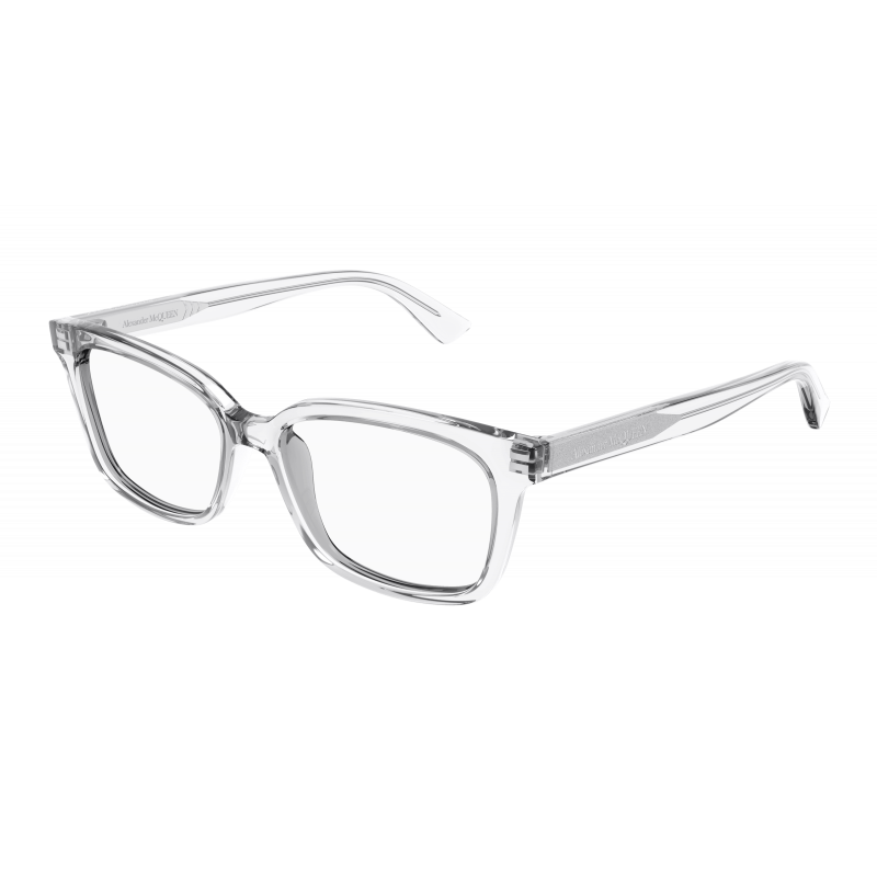 Eyeglasses Alexander McQueen AM 0464 O- 004 Crystal / Transparent 52mm