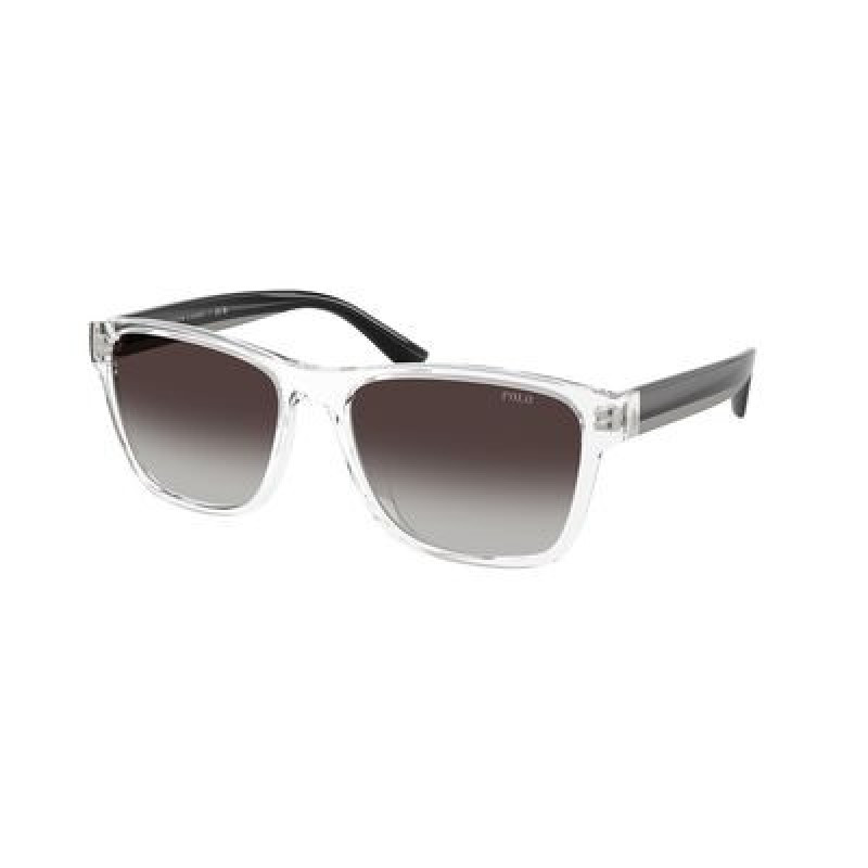 Sunglasses Polo PH 4229 U 58698G Shiny Crystal / Grey Gradient Policarbonate Standard 56mm