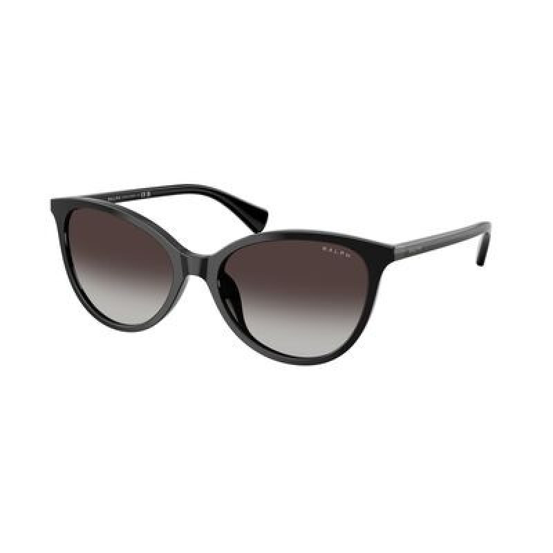 Sunglasses Ralph RA 5339 U 50018G Shiny Black / Gradient Grey Polyamide Standard 57mm