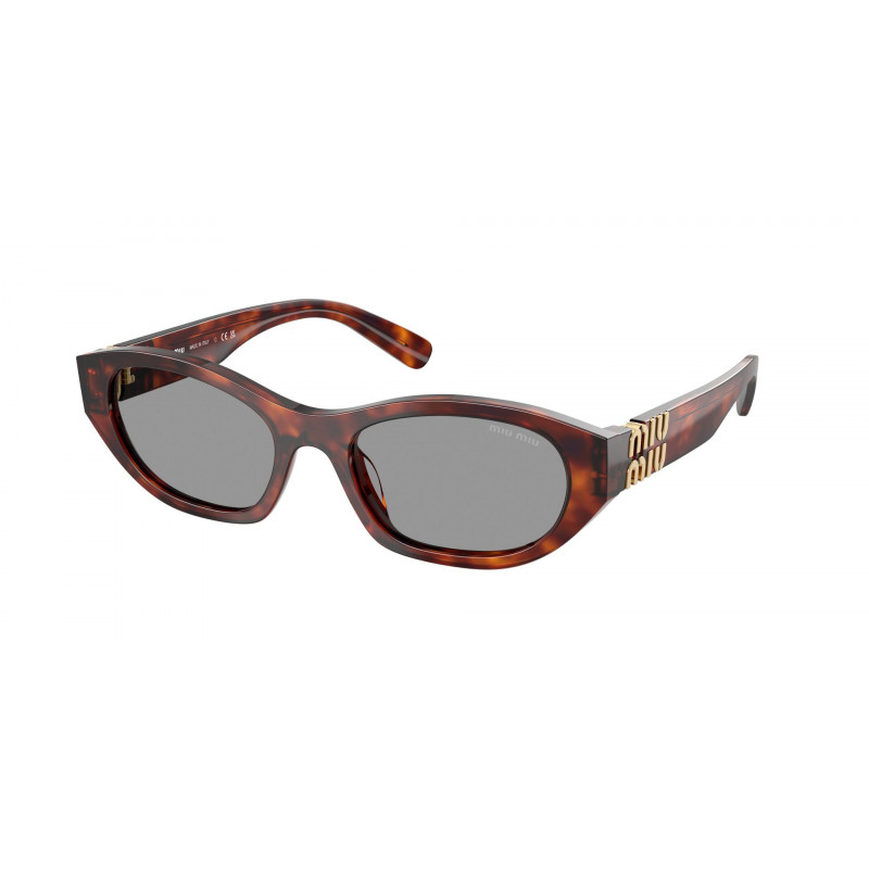 Sunglasses Miu MU A 03 SF 21C40O Havana Mahogany / Grey Polyamide Standard 53mm