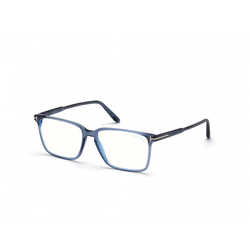 Eyeglasses Tom Ford FT 5696 -B 090 Shiny Blue / 56mm