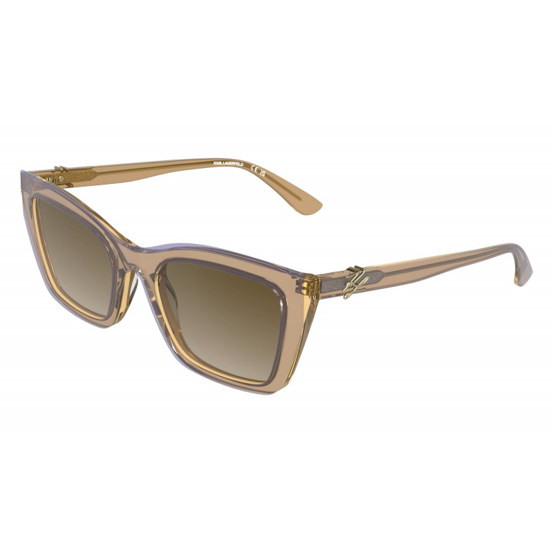 Sunglasses KARL LAGERFELD KL 6245 S 206 Brown / Caramel 53mm