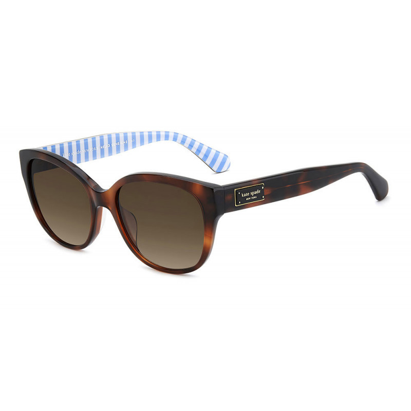 Sunglasses Kate Spade KS NINNA 2 /S 86HA Ha Brown Shaded 55mm