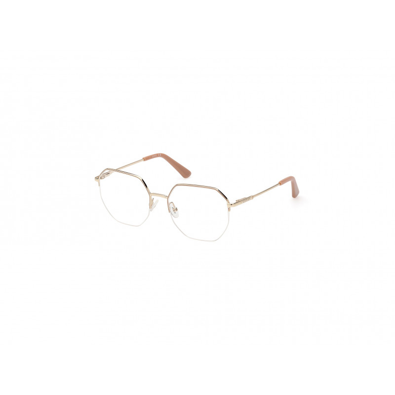 Eyeglasses Guess GU 2935 033 Beige/Monocolor / Shiny Pink Gold 49mm