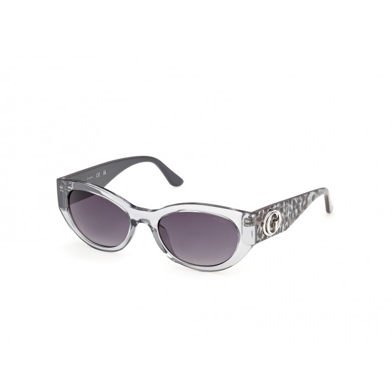 Sunglasses Guess GU 00362 20B Shiny Grey / Animal/Monocolor 54mm