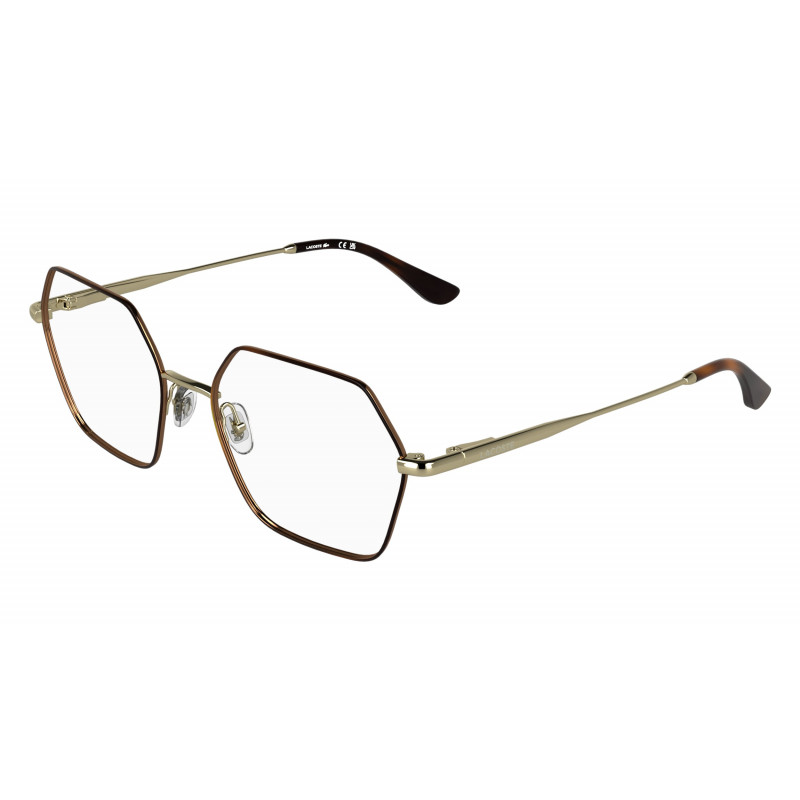 Eyeglasses LACOSTE L 2322 756 Gold/Havana 55mm